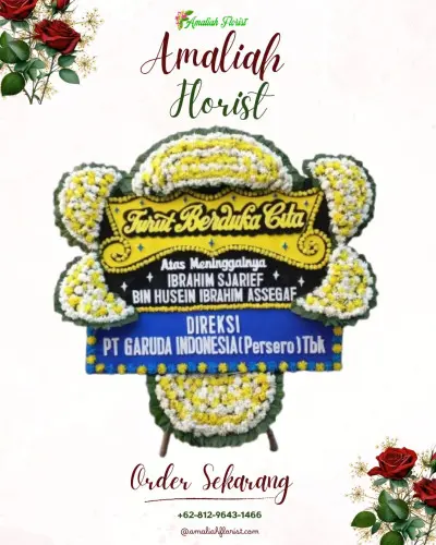 Papan Bunga Duka di Sijenjang
